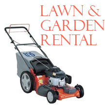 lawn & garden rental